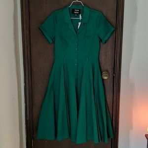 Modcloth x Collectif fit and flare swing dress